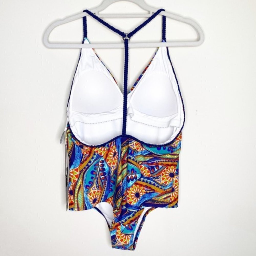 2Chillies T Strap Fiesta One Piece Swimsuit L - Picture 3 of 8